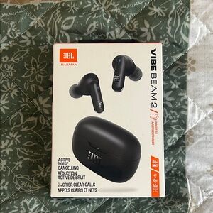 JBL Vibe Beam 2 True Wireless Earbuds - Black